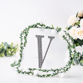 Create Stunning DIY Crafts with Black Rhinestone Alphabet Letter Stickers Create Stunning DIY Crafts with Black Rhinestone Alphabet Letter Stickers