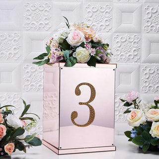 Add a Touch of Elegance with Gold Decorative Rhinestone Number Stickers Add a Touch of Elegance with Gold Decorative Rhinestone Number Stickers