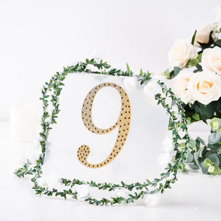 Create a Magical Atmosphere with Gold Decorative Rhinestone Number Stickers Create a Magical Atmosphere with Gold Decorative Rhinestone Number Stickers