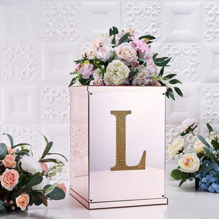 Add a Touch of Elegance with Gold Decorative Rhinestone Alphabet Letter Stickers Add a Touch of Elegance with Gold Decorative Rhinestone Alphabet Letter Stickers