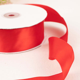 Red Satin Ribbon for Elegant Event Decor Red Satin Ribbon for Elegant Event Decor