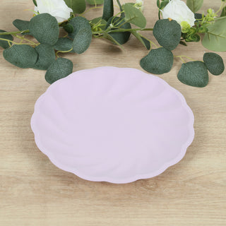 Sustainable Dining with Lavender Biodegradable Dinner Plates Sustainable Dining with Lavender Biodegradable Dinner Plates