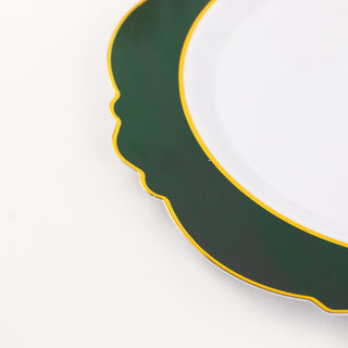 Versatile and Elegant: Plastic Dessert Plates With Gold Rim Versatile and Elegant: Plastic Dessert Plates With Gold Rim
