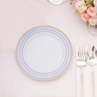 Elevate Your Dining Affair with White Renaissance Disposable Salad Plates Elevate Your Dining Affair with White Renaissance Disposable Salad Plates