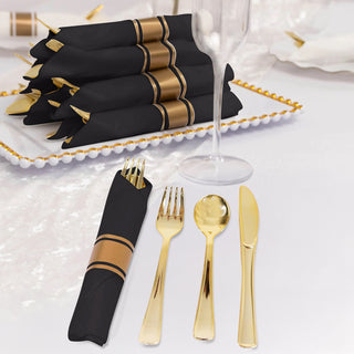 <meta charset="utf-8"><span><span><strong>Sophisticated Convenience with Gold Silverware in Pre-Rolled Napkins</strong></span></span> <meta charset="utf-8"><span><span><strong>Sophisticated Convenience with Gold Silverware in Pre-Rolled Napkins</strong></span></span>