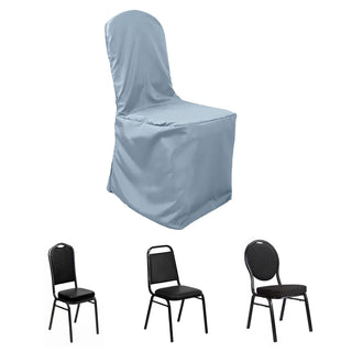 Functional and Elegant: The Reusable Dusty Blue Chair Cover Functional and Elegant: The Reusable Dusty Blue Chair Cover