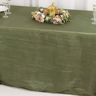 Versatile Dusty Sage Green Taffeta Rectangle Tablecloth Versatile Dusty Sage Green Taffeta Rectangle Tablecloth