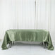 60x126inch Eucalyptus Sage Green Satin Rectangular Tablecloth