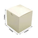 100 Pack | 3inch Easy DIY Ivory Party Or Shower Favor Candy Gift Boxes