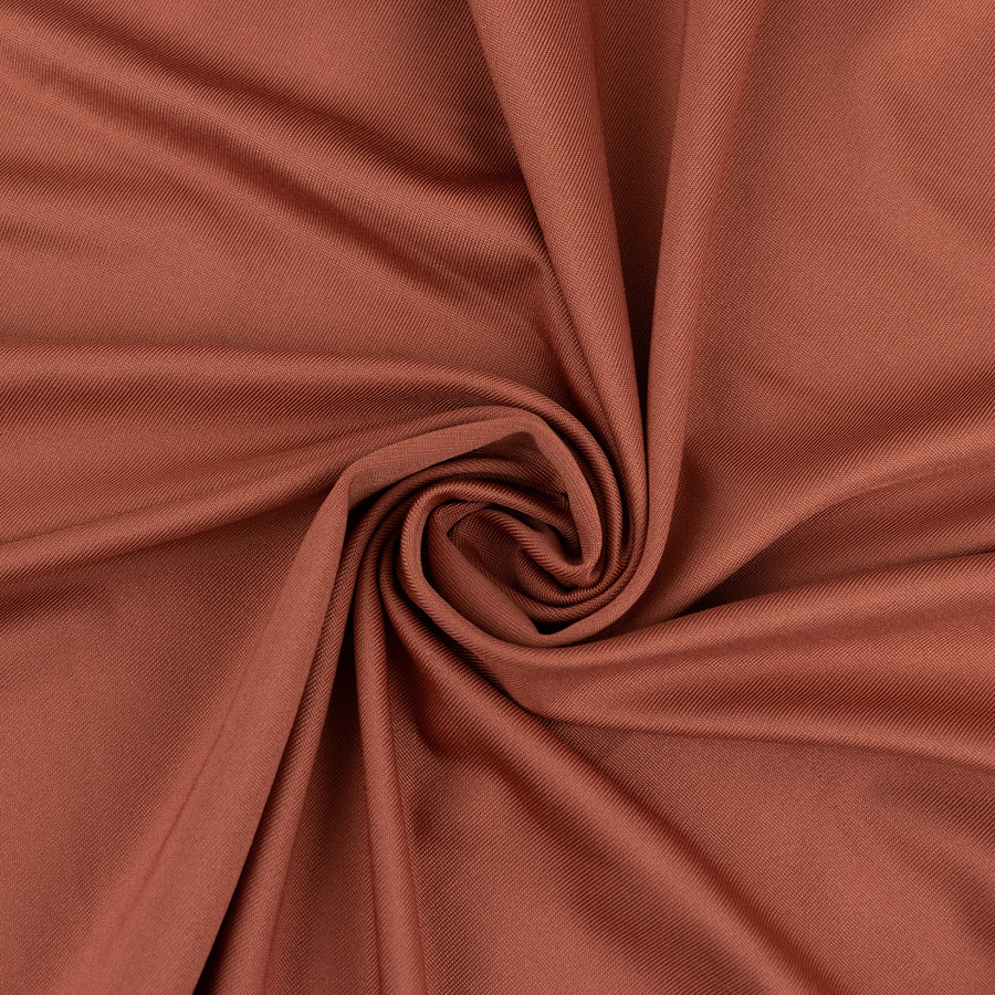 Terracotta Spandex 4-Way Stretch Fabric Roll, DIY Craft Fabric Bolt#whtbkgd