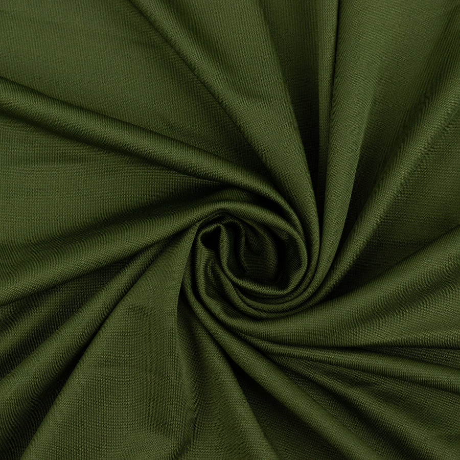 Olive Green Spandex 4-Way Stretch Fabric Roll, DIY Craft Fabric Bolt#whtbkgd