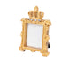 4 Pack Gold Resin Royal Crown Square Picture Frame Party Favors#whtbkgd