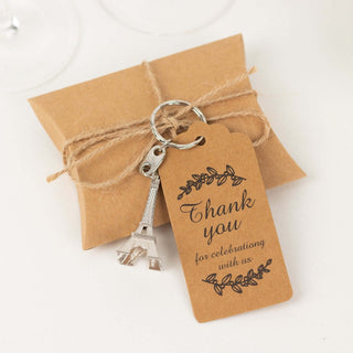 Cherished Silver Plastic Paris Eiffel Tower Keychain Wedding Favors Cherished Silver Plastic Paris Eiffel Tower Keychain Wedding Favors