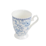 White Blue Chinoiserie Bridal Shower Gift Set, 2 Pack Porcelain Tea Cups With Matching#whtbkgd