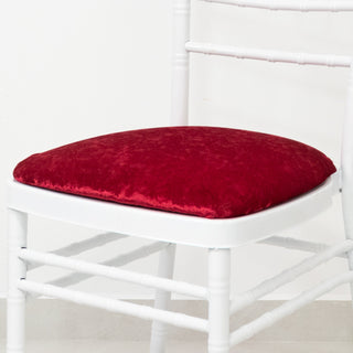 Durable and Stretchable Red Crushed Velvet Fabric Durable and Stretchable Red Crushed Velvet Fabric