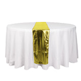 Gold DASHING Mirror Foil Table Runner