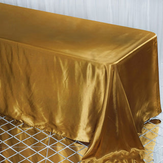 Create a Memorable and Luxurious Atmosphere with Gold Satin