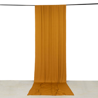 <strong>Versatile Stretchable Gold Backdrop Curtain</strong>