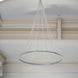28inch | 12 Panel Hanging Ceiling Drapery Hoop Hardware and FREE Tool Kit