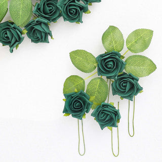 Add a Touch of Elegance with Hunter Emerald Green Artificial Foam Flowers Add a Touch of Elegance with Hunter Emerald Green Artificial Foam Flowers