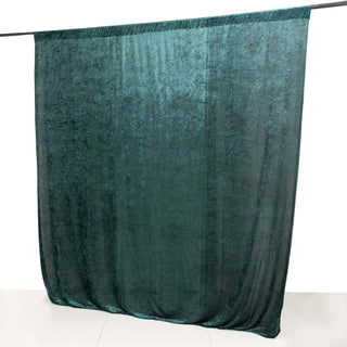Add a Touch of Luxury with the 8ft Hunter Emerald Green Velvet Curtain Panel Add a Touch of Luxury with the 8ft Hunter Emerald Green Velvet Curtain Panel