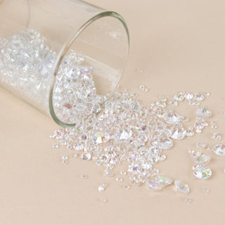 Create Unforgettable Table Decorations with Iridescent Wedding Table Confetti