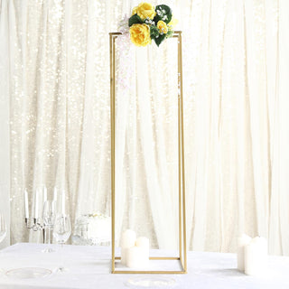 Unleash Your Creativity with the Geometric Column Frame Centerpiece Unleash Your Creativity with the Geometric Column Frame Centerpiece