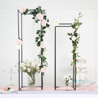 The Perfect Addition to Your Wedding Decor: Matte Black Metal Wedding Flower Stand The Perfect Addition to Your Wedding Decor: Matte Black Metal Wedding Flower Stand