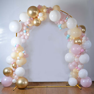 Create a Memorable Atmosphere with the Gold Metal Wedding Arch Create a Memorable Atmosphere with the Gold Metal Wedding Arch