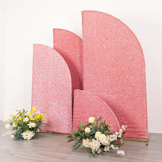 Elevate Your Event Decor with Rose Gold Chiara Arch Covers Elevate Your Event Decor with Rose Gold Chiara Arch Covers