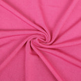 Set of 4 | Matte Fuchsia Spandex Half Moon Chiara Backdrop Stand Covers, Custom Fitted#whtbkgd