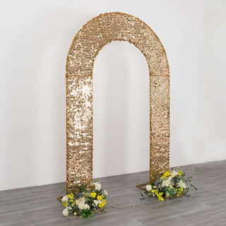 <strong>Shimmering Fitted Sequin Backdrop Cover</strong> <strong>Shimmering Fitted Sequin Backdrop Cover</strong>