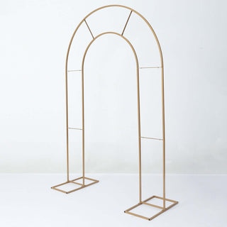 Versatile and Sturdy Gold Metal Frame Stand Versatile and Sturdy Gold Metal Frame Stand