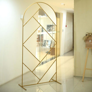 Create a Breathtaking Atmosphere with the Gold Metal Flower Frame Stand Create a Breathtaking Atmosphere with the Gold Metal Flower Frame Stand