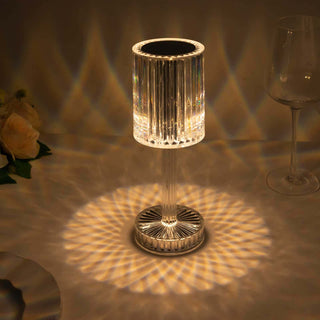 Elegant and Versatile LED Crystal Cylinder Table Lamp Elegant and Versatile LED Crystal Cylinder Table Lamp