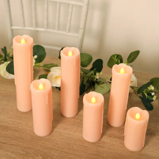 Elegant Realism with High-Quality Flickering LED Flameless Candles Elegant Realism with High-Quality Flickering LED Flameless Candles