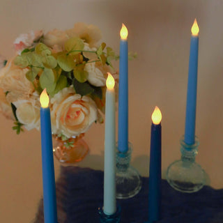<span>Convenient Battery Operated Mixed Blue Taper Candles</span> <span>Convenient Battery Operated Mixed Blue Taper Candles</span>