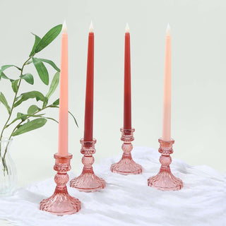 <span>Realistic Mixed Pink Flickering LED Taper Candles</span> <span>Realistic Mixed Pink Flickering LED Taper Candles</span>