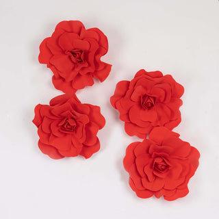 Add Elegance to Your Event with Large Red Real Touch Artificial Foam DIY Craft Roses Add Elegance to Your Event with Large Red Real Touch Artificial Foam DIY Craft Roses