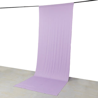 <strong>Elegant Lavender Spandex Drapery Panel</strong>