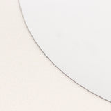 10 Pack Silver Mirror Lightweight Charger Plates For Table Setting, 13inch Plastic Dining Plate