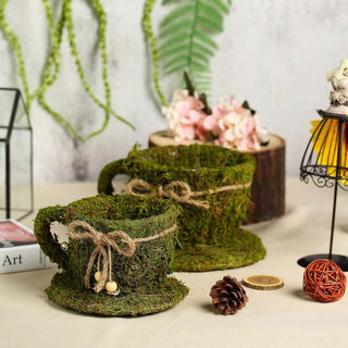 Add a Touch of Green with Green Teacup Preserved Moss Add a Touch of Green with Green Teacup Preserved Moss
