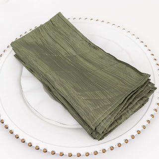 Perfect for Any Occasion - Dusty Sage Green Dinner Napkins Perfect for Any Occasion - Dusty Sage Green Dinner Napkins