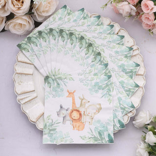 Transform Your Event with Jungle Theme Disposable Beverage Party Napkins Transform Your Event with Jungle Theme Disposable Beverage Party Napkins