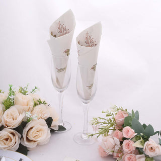 Add a Touch of Nostalgic Elegance with Vintage Pink Ivory Rose Paper Beverage Napkins Add a Touch of Nostalgic Elegance with Vintage Pink Ivory Rose Paper Beverage Napkins