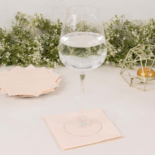 Convenient and Functional Blush Soft Napkins Convenient and Functional Blush Soft Napkins