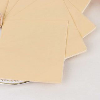 Soft and Durable Beige Beverage Napkins for Any Occasion Soft and Durable Beige Beverage Napkins for Any Occasion