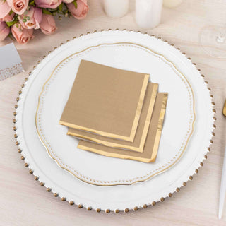 <strong>Soft 2 Ply Natural Disposable Beverage Napkins</strong> <strong>Soft 2 Ply Natural Disposable Beverage Napkins</strong>
