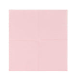 50 Pack 5x5inch Pink Soft 2-Ply Disposable Cocktail Napkins, Paper Beverage Napkins