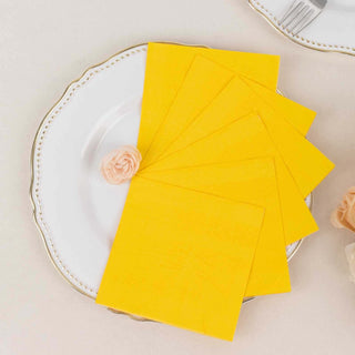 Add a Splash of Color to Your Event with Yellow Cocktail Napkins Add a Splash of Color to Your Event with Yellow Cocktail Napkins